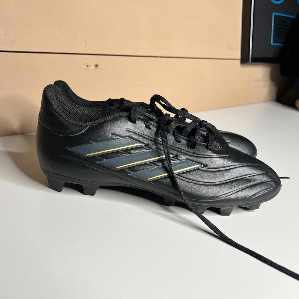 Adidas Copa Pure FG Soccer Cleats‎ Black Gold – NEW – MISMATCHED SIZES US 10 9.5